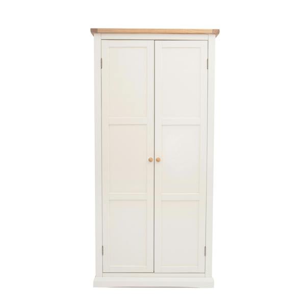 Castelli 2 Door Wardrobe Wood Knob