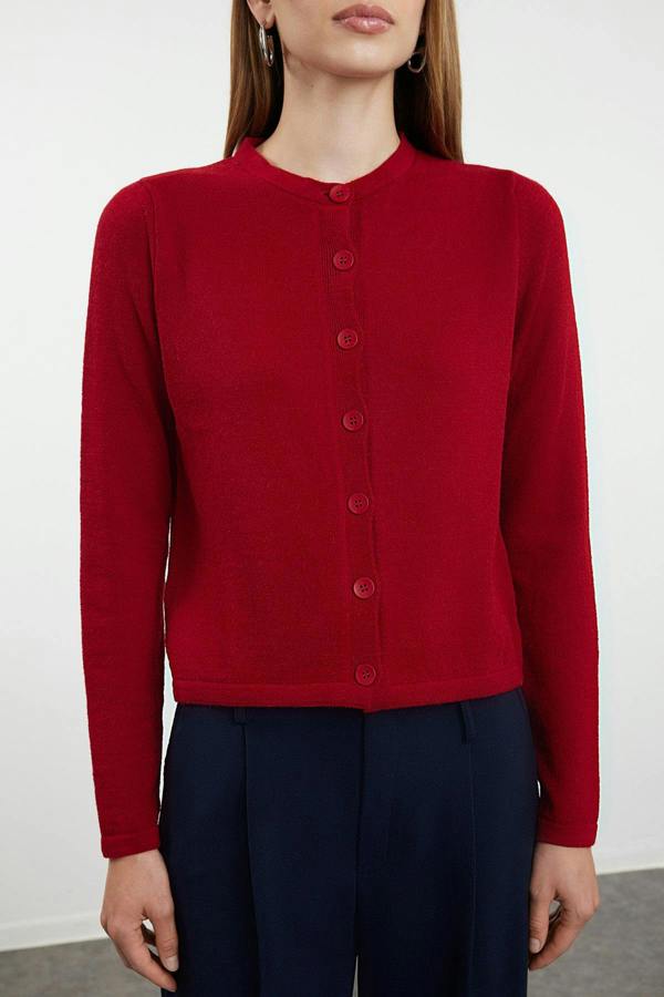 Long Sleeve Regular Fit Knitted Cardigan