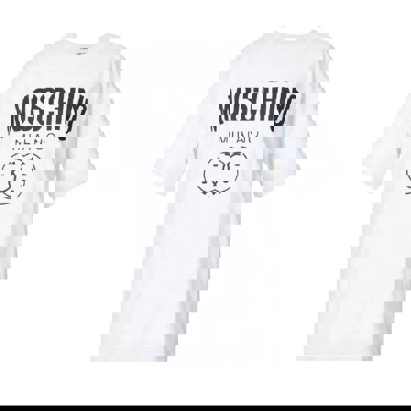 Moschino Double Smiley White T-Shirt