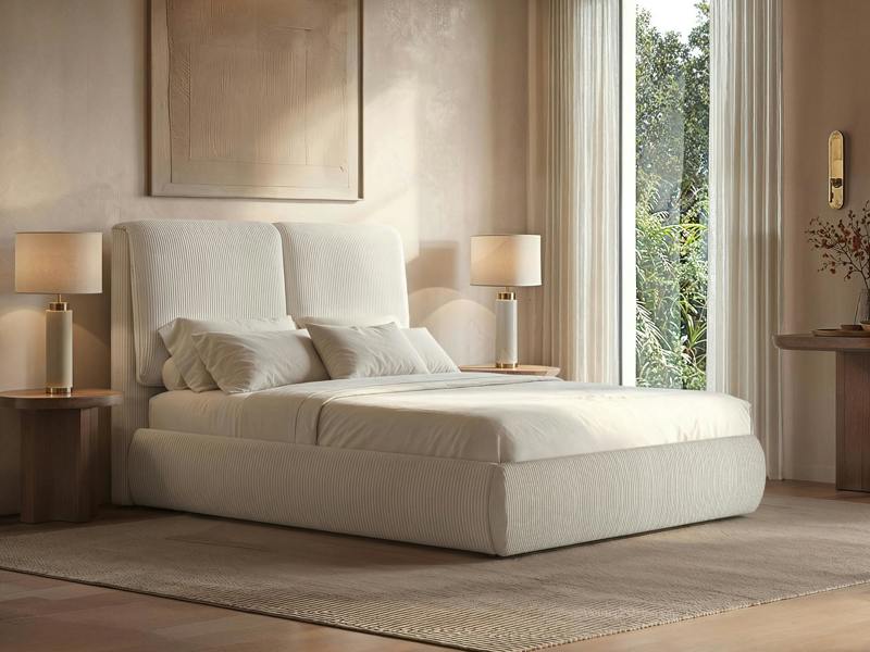 SOLACE+CO Lydia Ottoman Bed Cord