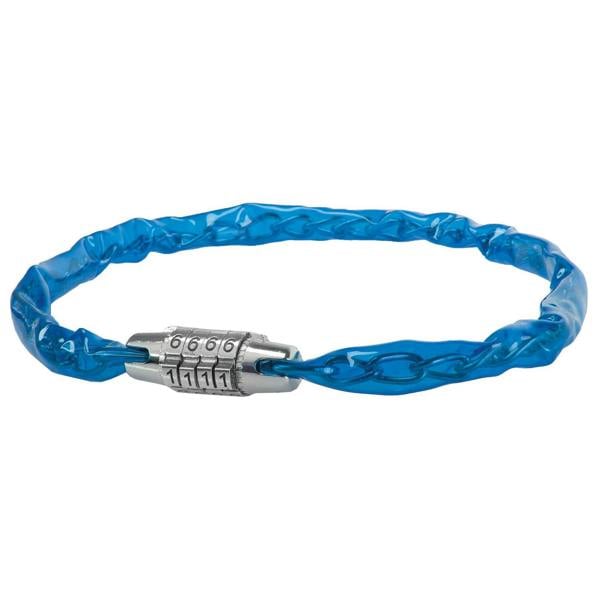 Awe Steel Combination Chain Bike Lock Blue