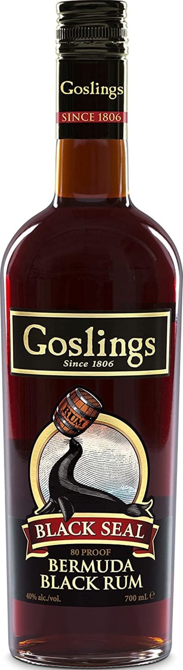Gosling Rums Black Seal Dark Rum 70cl NV