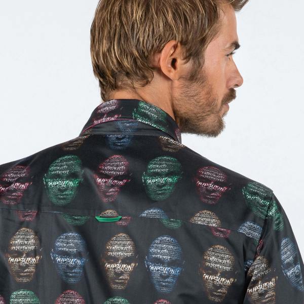 TYSON FURY: MENTAL HEALTH AWARENESS PRINT SHIRT - Premium Men's Patterned Shirt by Claudio Lugli | Bold Design, Tailored Fit, Best Printed Shirts