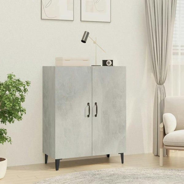 Berkfield Sideboard Concrete Grey 70x34x90 cm Engineered Wood