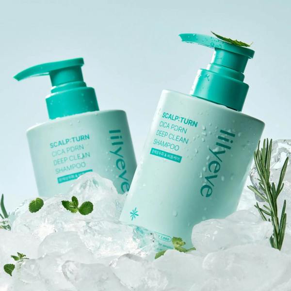 LILYEVE ScalpTurn Cica PDRN Deep Clean Shampoo 500g