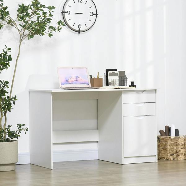 Desk with Shelves