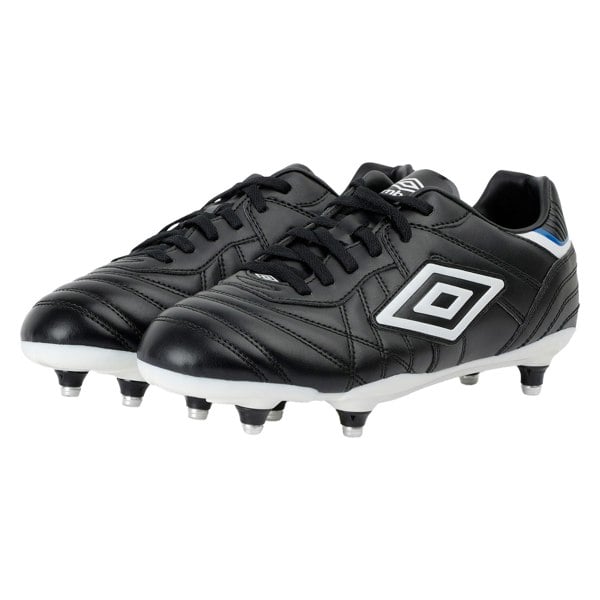 Umbro Mens Speciali Eternal Club Football Boots - Black/White/Royal Blue