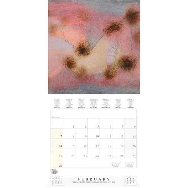 Bauhaus Calendar 2027, Wall Calendars, Month To View, Art, Gift