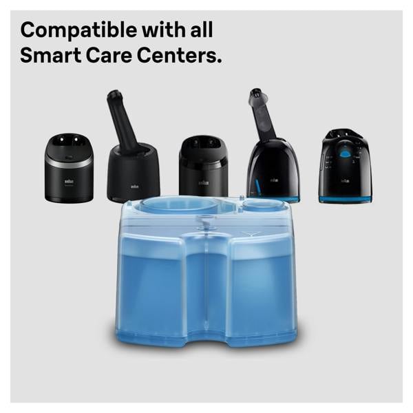 Braun 3in1 ShaverCare SmartCare Center Refill Cartridges, Hygienic Cleaning, 2 Pack