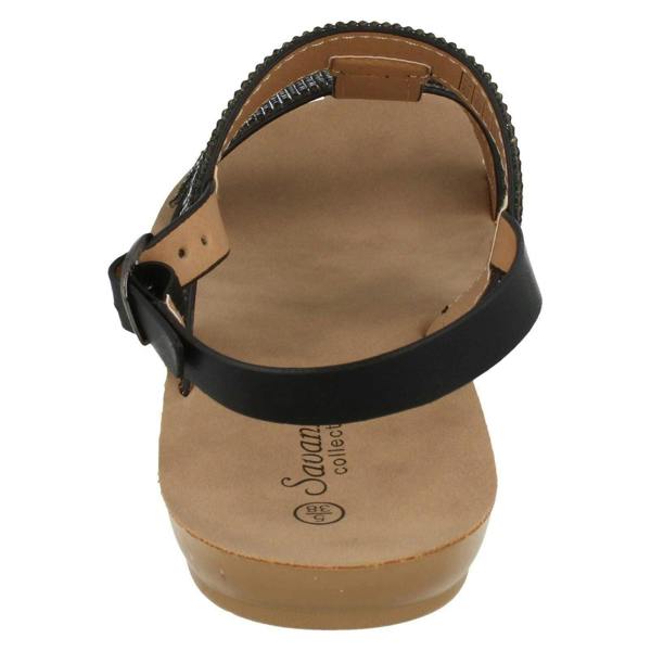 Savannah Ladies Savannah Casual T-Bar Sandals