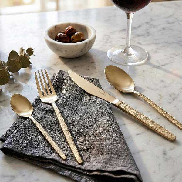 Berlinger Haus 24 Piece Cutlery Set Champagne Gold BH2642