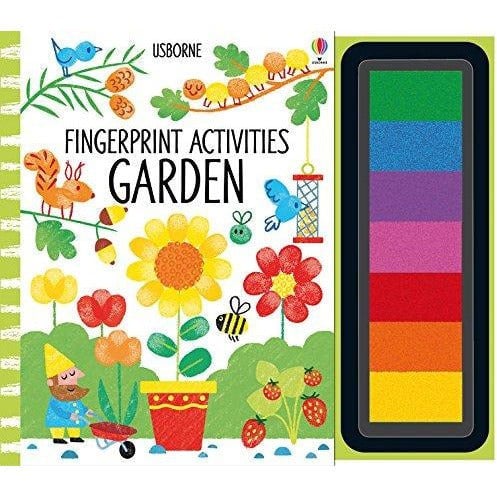 Fingerprint Activities Series 3 Books Collection Set - Garden, Cats & Dogs, Bugs