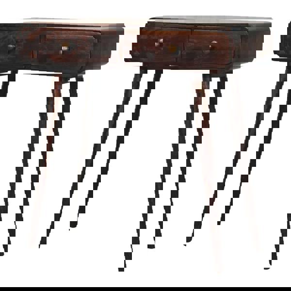 Artisan Furniture California Walnut Curved Hallway Table