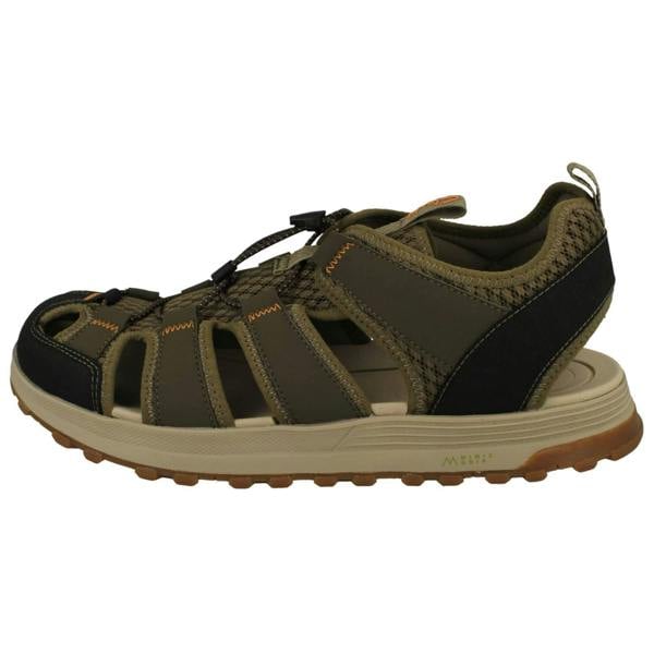 Clarks Mens Clarks Closed-Toe Mimic Grip Sole Sandals ATL Trek Wave