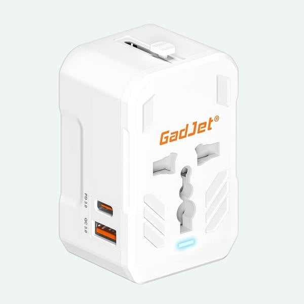 GadJet Rapid 2-Port World Travel Adapter