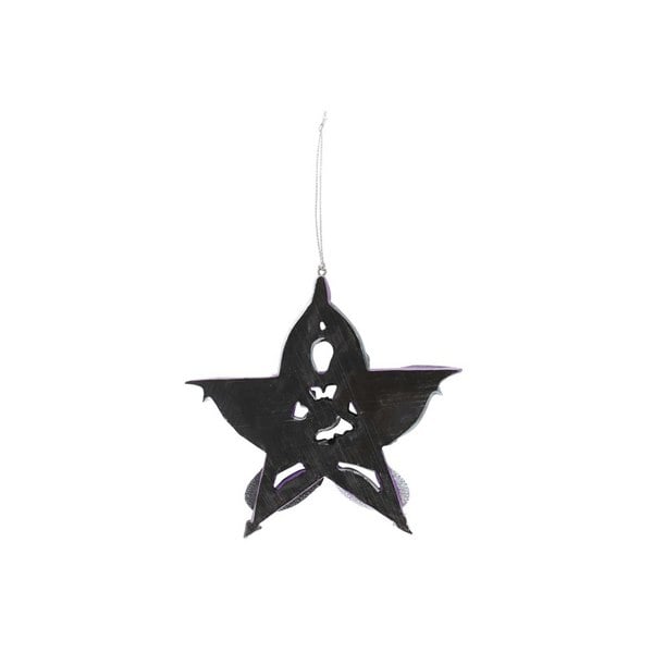 Serano Pentagram Dragon Hanging Ornament by Anne Stokes