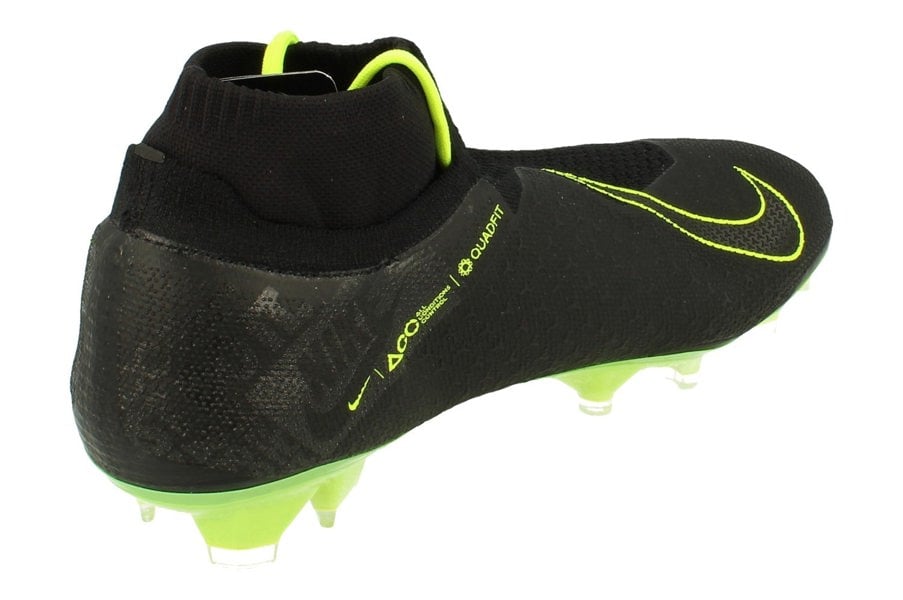 Nike Phantom Vsn Elite Df FG Mens Football Boots Ao3262 007 - Black Volt 007 - Photo 2