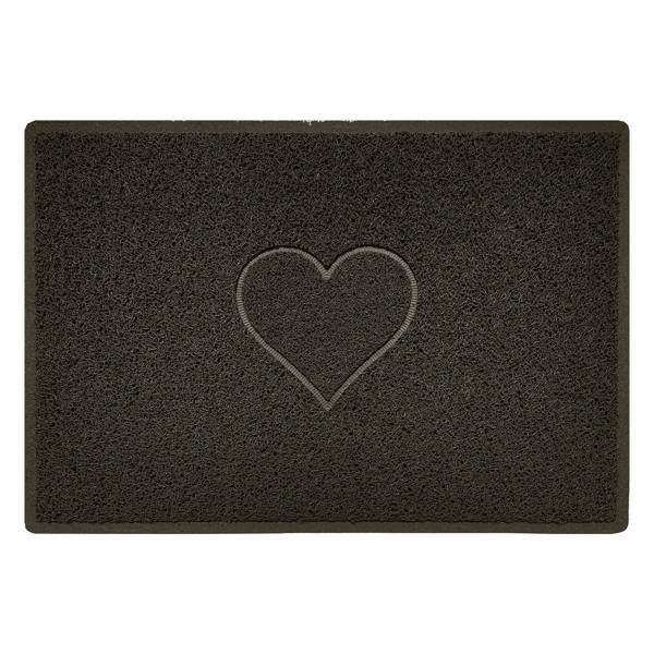 Nicoman Embossed Spaghetti Outdoor Doormat - Brown