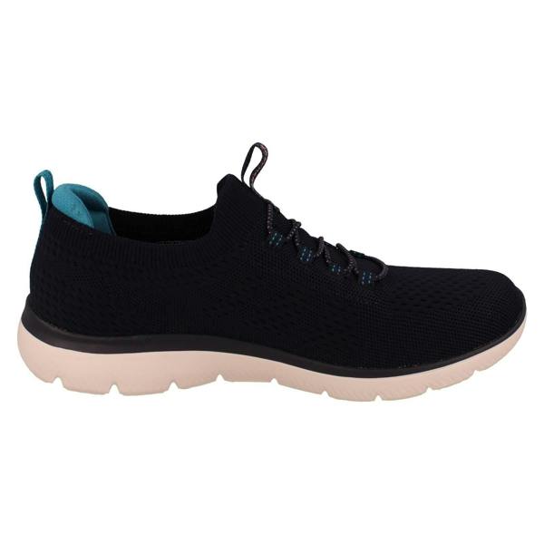 Skechers Ladies Skechers Vegan Slip On Memory Foam Trainers Top Player 150116