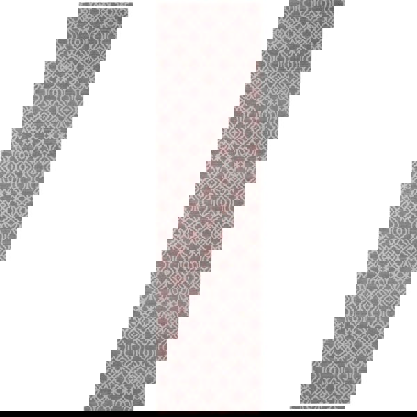 Machine Washable Flatweave Moroccan Rug Pink