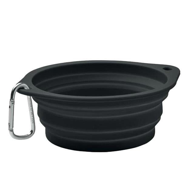 MidOcean Kolapdier 350ml Collapsible Dog Bowl - Black - 