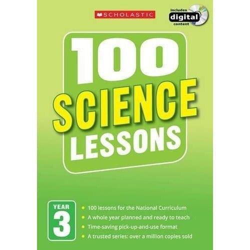 100 Science Lessons Year 3 - 2014 National Curriculum Plan And Teach Study Guide - books 4 people