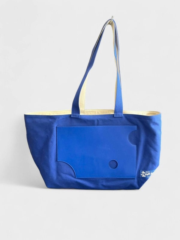Off - White Reversible Tote Bag Beige Blue - Supplied FashionOff - White