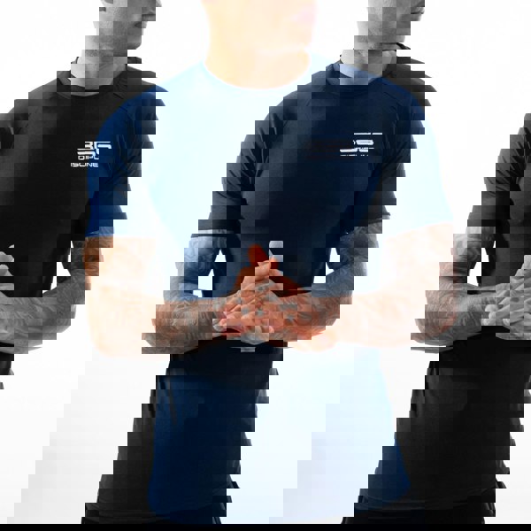 Discipline 365 Navy Short Sleeve Top