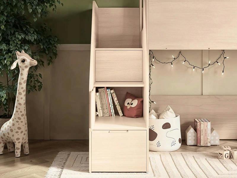 Flair Dreamland House Staircase Midsleeper Oak