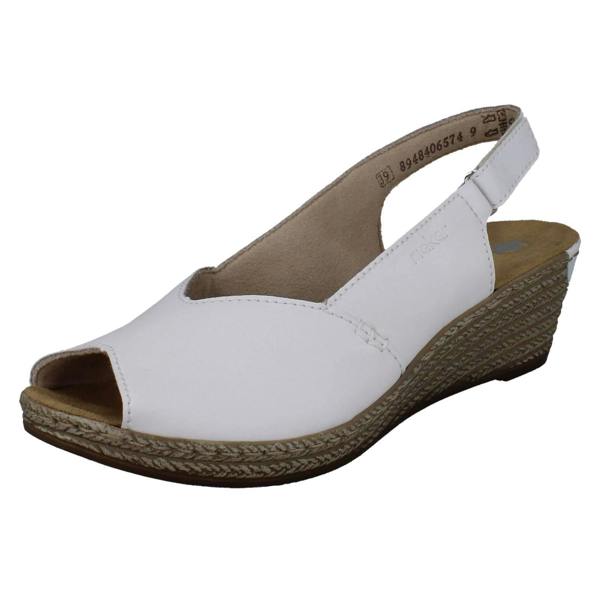Rieker Ladies Rieker Slingback Wedge Sandals 62462