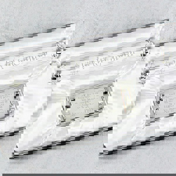 Personalised Memento Company Personalised First Holy Communion Silver Plated Certificate Holder