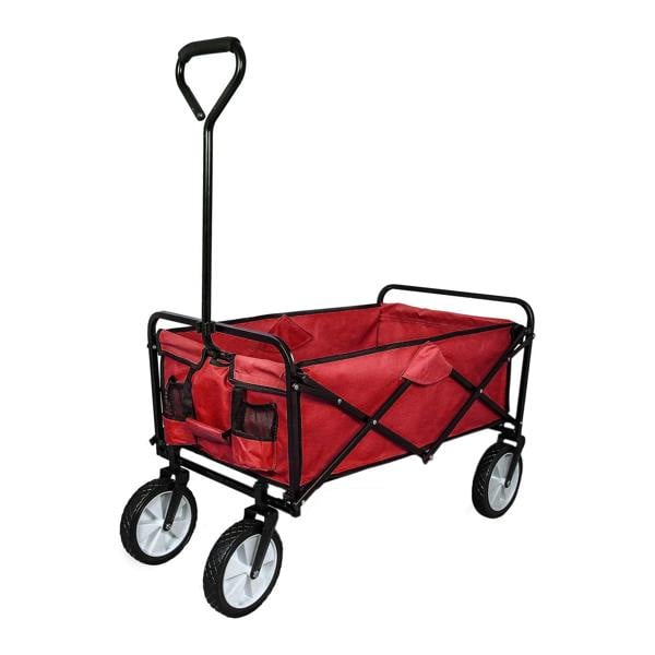 Monstershop All-Terrain Festival & Beach Drinks Trolley Red