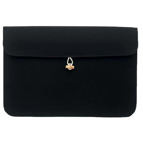 MidOcean Plain Bamboo Laptop Sleeve - Black - 