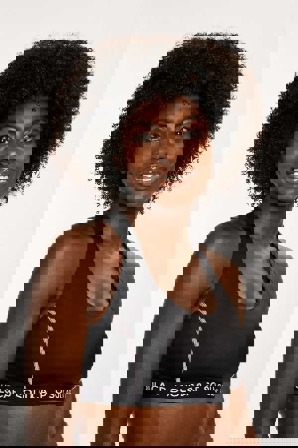 SOUL CAP Women's Bikini Top with Adjustable Straps