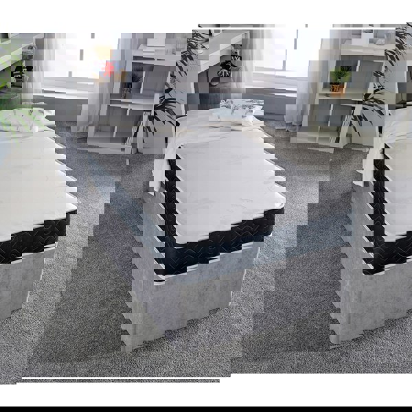 eXtreme Comfort Mars Black Border Hybrid Mattress - 17cm Deep, Medium-Soft Feel