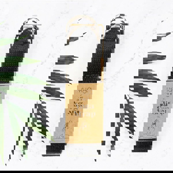 Myga 2-in-1 Yoga Belt Strap Available in 6 Colours: Turquoise, Black, Dusty Pink, Royal Blue, Plum, and Grey