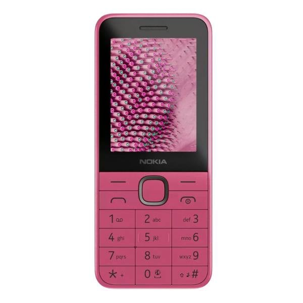 Nokia 225 4G Pink ( 2024, Unlocked, Dual Sim) Mobile Featurephone