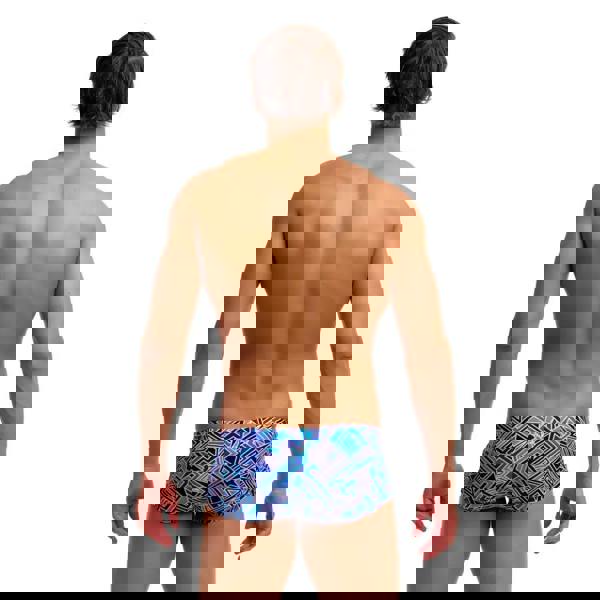 Funky Trunks Blue Bits Classic Swim Trunk - Blue