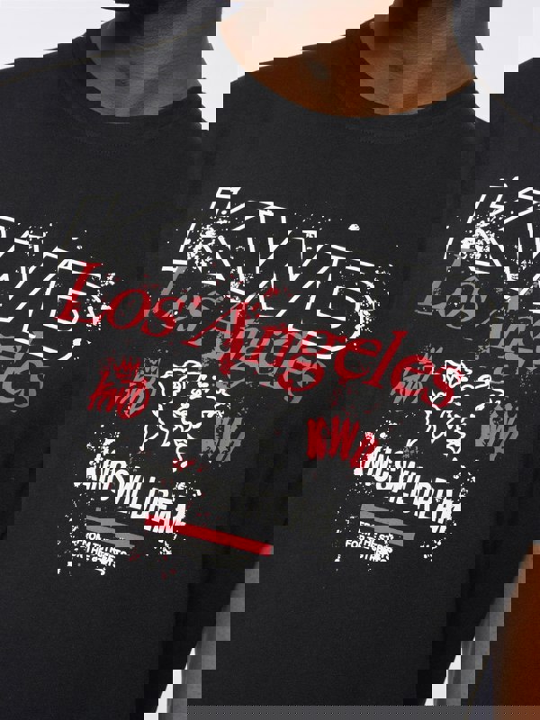 Kings Will Dream Mapped T-Shirt - Black