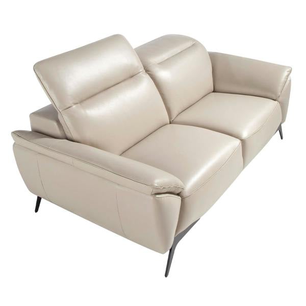 Angel Cerdá Taupe leather sofa 6131/6132