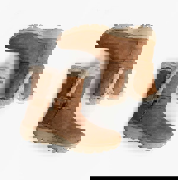 Skechers EASY GOING - DREAMERS MOVE Womens Boots Chestnut