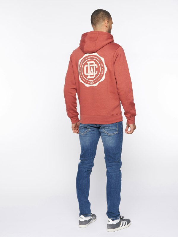 Duck and Cover Keyaan Hoodie - Red