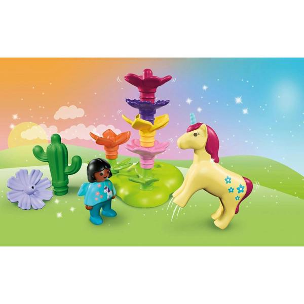 Playmobil JUNIOR: Unicorn Fairy Garden - 72087 Playset