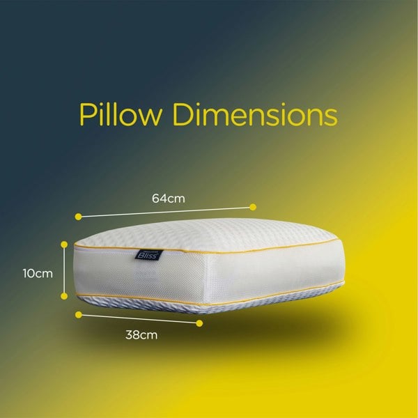 Snuggledown Bliss Extra Deep Breathable Firm Support Pillow
