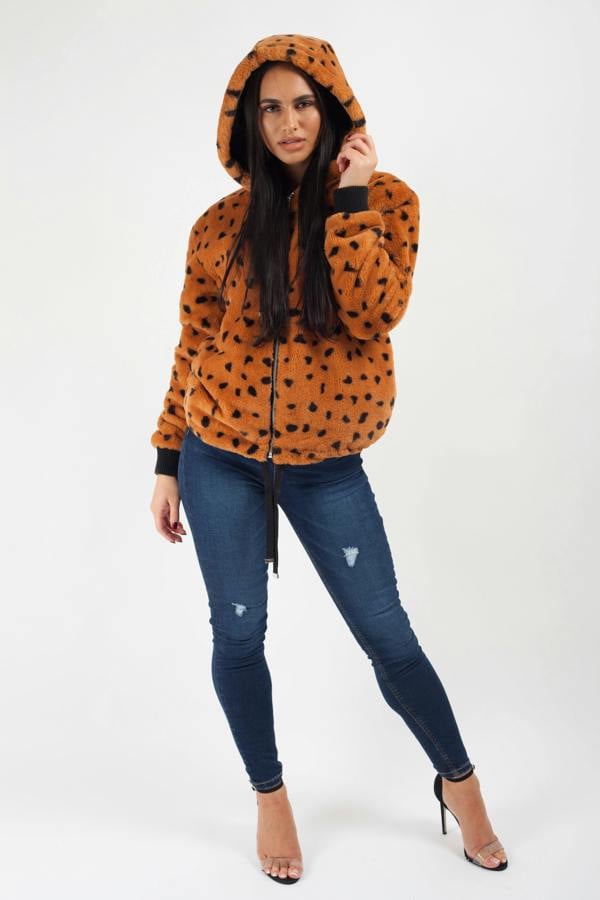 Urban Bliss Animal Fur Hoody