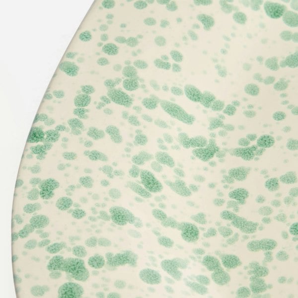 Hot Pottery Serving Platter Pistachio
