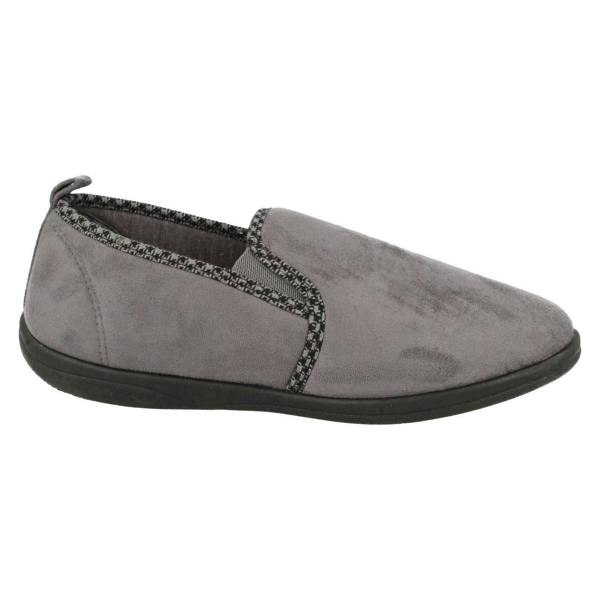 Padders Mens Padders Memory Foam Full Slippers Lewis