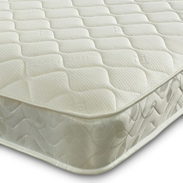 Starlight Beds Cooltouch Hybrid Shorty Mattress - 18cm Deep, Memory Foam & Coil Spring Support