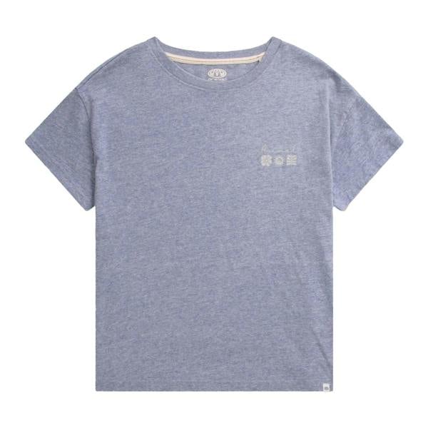 Animal Womens/Ladies Phoenix Organic T-Shirt - Navy - 