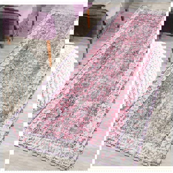 Ultra Soft Machine Washable Rug |Persian-Inspired |The Rugs